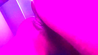 Hot Petite Ebony Teen Creamy Pussy Getting Blacked by BBC Cock Couldn’t Oppose Fiddling Clit When She Came Out the Shower POV