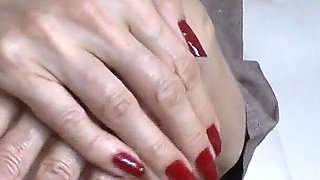 Beautiful Red Fingernails Showcase and Masturbation Inside Your Pants, Part 1 - Lady Victoria Valente