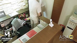 Japanese no sex erotic massage with a curvy Asian girlfriend