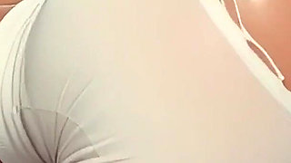 Creamy Pussy Fuck! Gym Sex! Ripped Leggings Fuck Riding Cowgirl