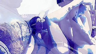 I Give A Hard Fuck To My Sexy Big Ass Pregnant Stepsister At Our Stepparents House, While They Are Not There I Take The Opportunity To Fuck Her