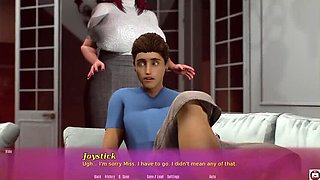 Joy Stick Cinema - Summer Wants Part 25: Big Tits MILF & Redhead Fuck Young Men in 3D Hentai Cartoon