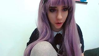 Amateur Webcam Teen Flashes Masturbates