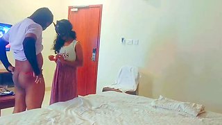 Hot Mallu Girl Fucks Hard in Hotel Room - Blowjob & Cowgirl Sex