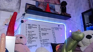 Amateur blonde teen girlfriend toyed and facialized