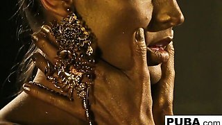 Sensual Abigail Mac and Ryan Ryans at ass action