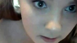 Curvy Girl Plays with Dildo on Webcam