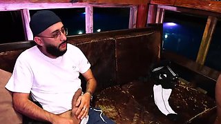 Horny Colombian Daniela Andrea Fucks Big Dick Boyfriend Doggystyle in Public - Cum Swallow