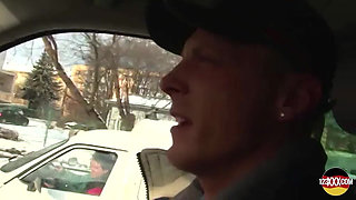 She Was Eagerly Waiting to Be Fucked in a Van