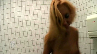 Horny Fuck in a Public Toilet