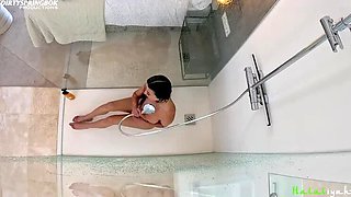 Aaliyah Yasin Big Tits Shower Masturbation Solo HD