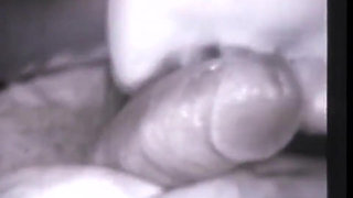 Vintage licking hairy pussy fucking