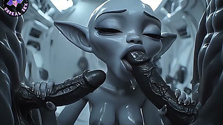 Next-level Ai-generated Fantasy Porn Compilation - Hungry Aliens, Fairies, Demons & More