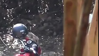 Silver Fox Rolls Up on Motorcycle to Bang Hooker Jungle