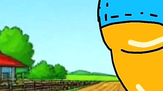 Redneck's Wife. Cartoon. Animation