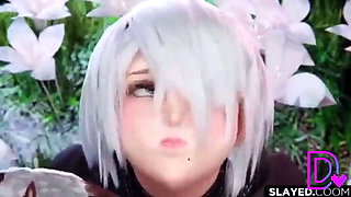 Anal Overwatch Porn - D.va Doggy Style Fuck & Hentai Compilation
