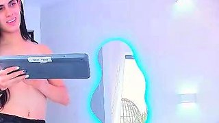 Small tits shemale bonked by 2 horny guys