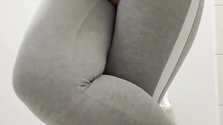 Pissing My Self Wear Grey Leggings