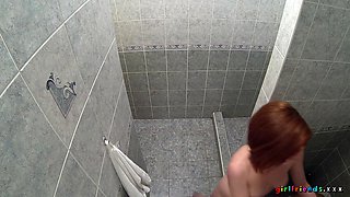 Two Raunchy Girls Finger Each Other In The Shower 1 - Girlfriends