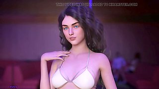 Nights, hentai anime, stripper