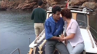 Ahmet and Selma Fuck Outdoors on a Turkish Boat