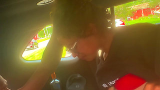 Bigdaddykj: Big Titty Dominican Sucks & Fucks BBC in Public Part 1