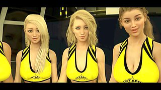 Naruto and One Piece hentai with Pokémon action