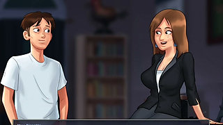 Hot Teacher Gets Fucked by the Young in the name of Extra Marks