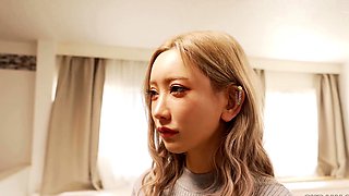 Young asian fucking an old fart