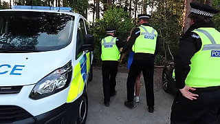 British Slut Lily Phillips Arrested and Fucked in Public Ends Up with Huge Fa...