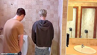 You Wont Believe What These Two Horny Twinks Did In A Public Park Bathroom... Caught On Camera! With Zac Stele And Liam Oskars