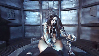 X Virtual 35 the Mummy Princess in 180°