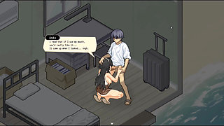 Hentai Game - Umi no le NTR Story - GF Paizuri and Blowjob Scenes - Hentai Gallery