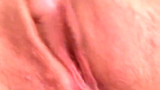 Playing with a Young Brunette's Small