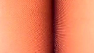 A nylon and foot fetish