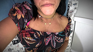 No Panties at the Market: My Neighbor Saw Everything and Smashed My Ass Bareback!
