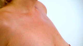 Lesbian kissing and pussy shaving with dildo fucking TOODIVA