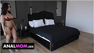 Big Titted Stepmom Crystal Rush Receives Anal Creampie From Stepson After Hardcore Drill With Aurelly Rebel And John Strong