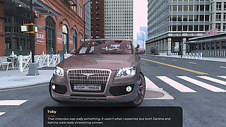 No More Cash 4 - Toby Pressing His Landlady's Breasts at the Beach