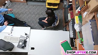 Foxy Gal Penelope Gets Nailed For Theft