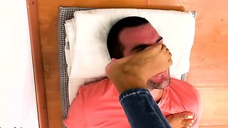 Nose And Face Flattening - Hard Trampling Slave Face -