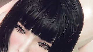 Eve Stellar Blade Full Nude Sloppy Blowjob with Moans - 3D Animation