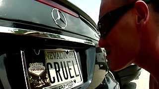 I Love It Hard! - Horny Hardcore Slut Gets Fucked in the Ass by Two Guys in Lingerie!