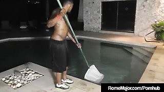 Small tits movie with fascinating Rome Major from Rome Major