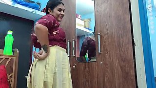 Mallu Couple Hot Sex Vlog - Indian Wife Dirty Talk in Bedroom