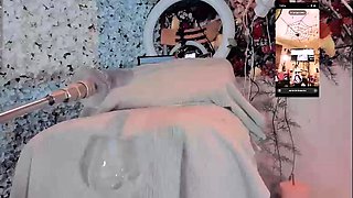 Solo ladyboy masturbation