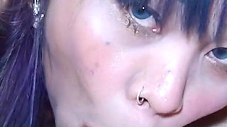 Very Sexy Thai Mj in Maid Ravaged by Big White Cock and Swallows All the Cum