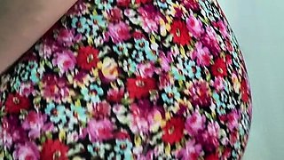 Amateur striptease and Solo masturbation