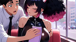 Pussygirl Wants Love and Sex. Hentai Anime Cartoon. Ai Animation