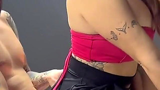 Secretary Takes Creampie in Boss's Ass in Office - Deep Cumshot in Close up
